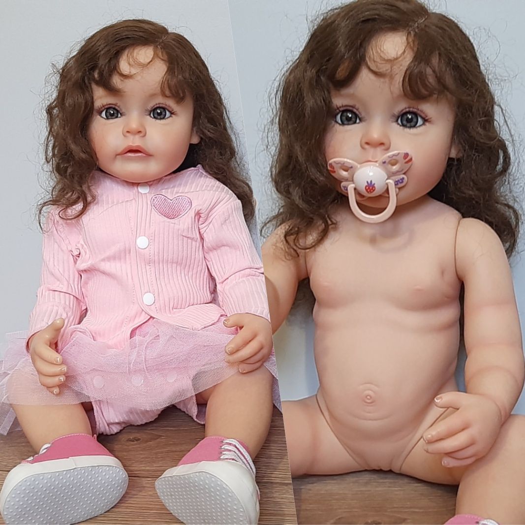 Оригинальная кукла реборн 55см.3D окрас кожи.Видимые вены