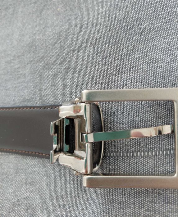 MONTBLANC -  Cinto clássico  Preto/Castanho