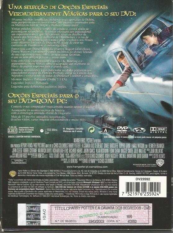Harry Potter e a Câmara dos Segredos (edição 2 DVD) (2002)