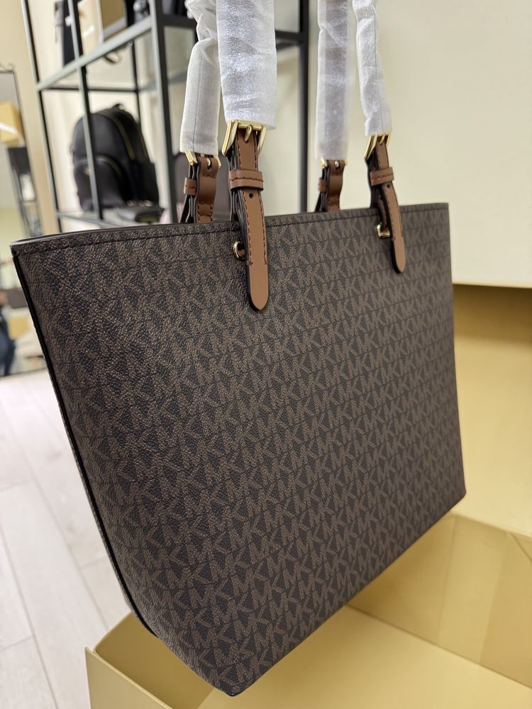 Сумка Jet Set Medium Tote Michael Kors Оригінал  Шопер Канва