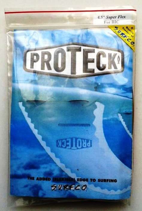 Fins 4.5" PROTECK - Super Flex 3 Fin para pranchas de SURF da BIC