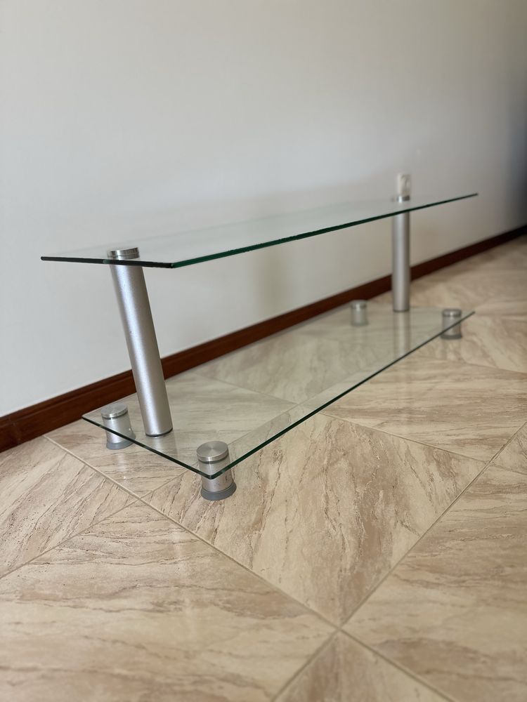 Mesa de vidro de sala