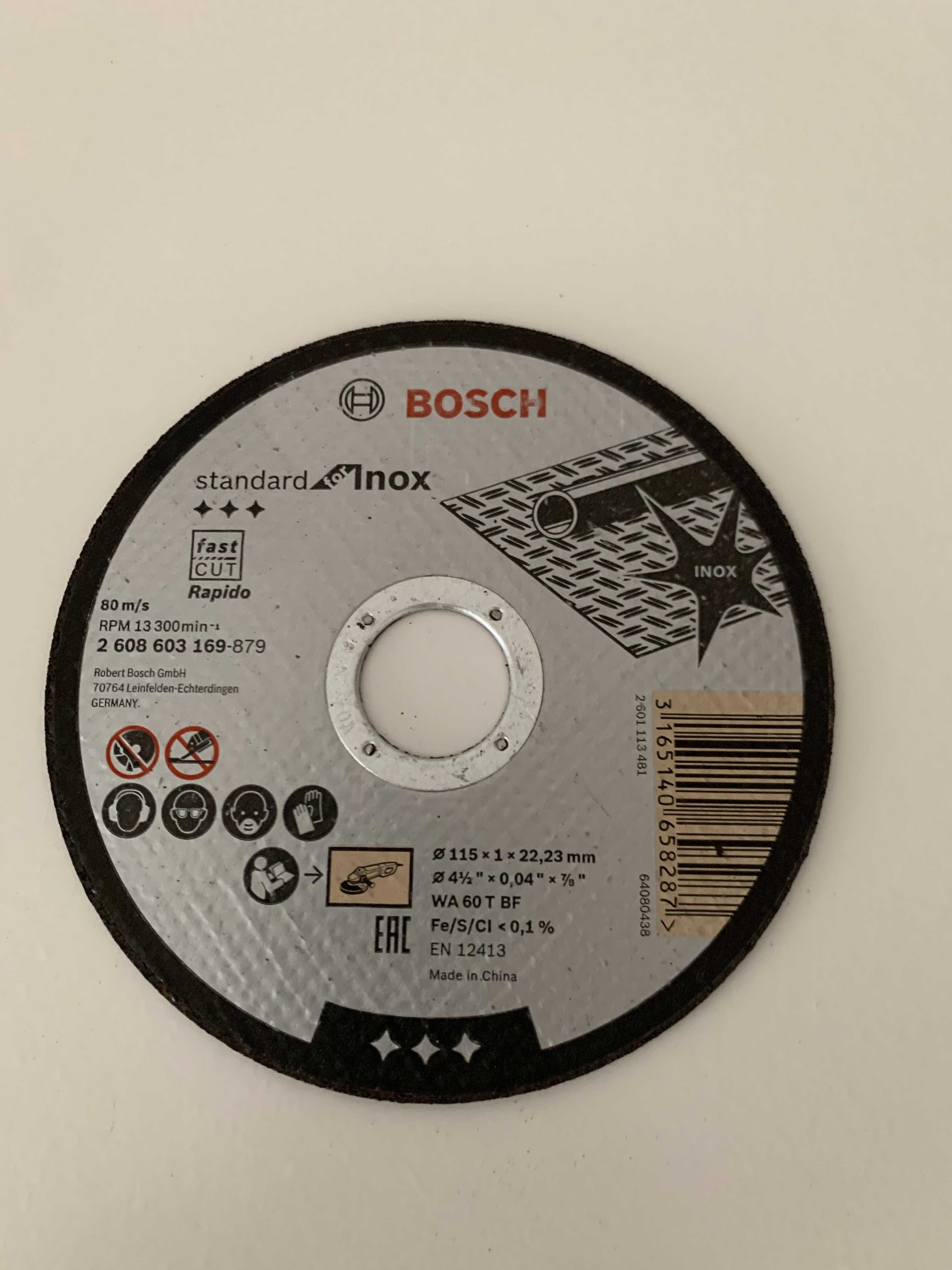 Disco Corte Bosch 115*1,0*22mm