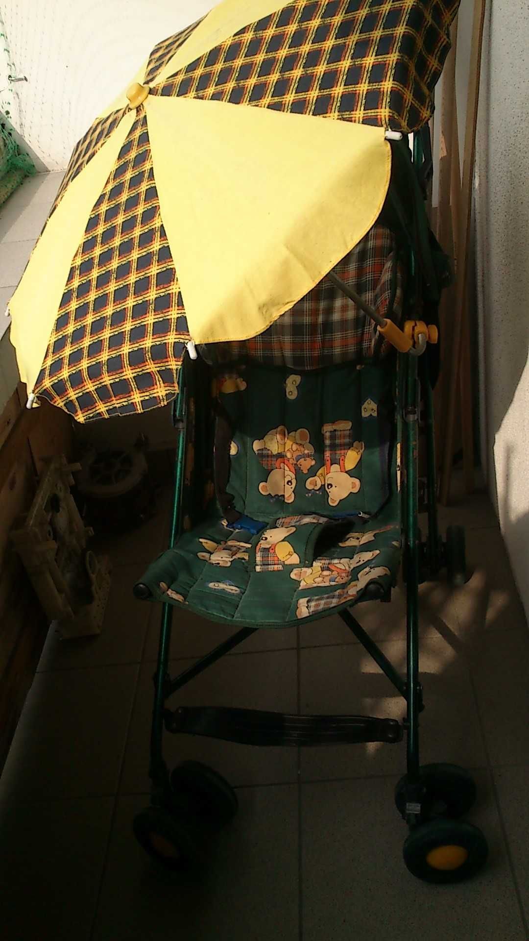 Wózek spacerowy składany parasolka TAKO z folią ochronną i parasolem