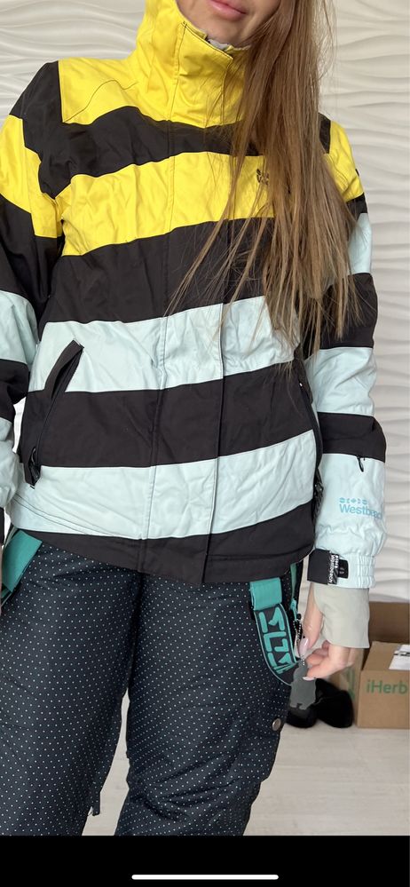 Костюм лижний сноубордичний westbeach + штани Cropp р-р S