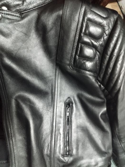 Casaco Motard Pele Genuína