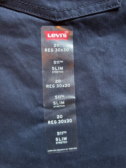 Джинси LEVI’S 511 (повністю нові, з бірками)