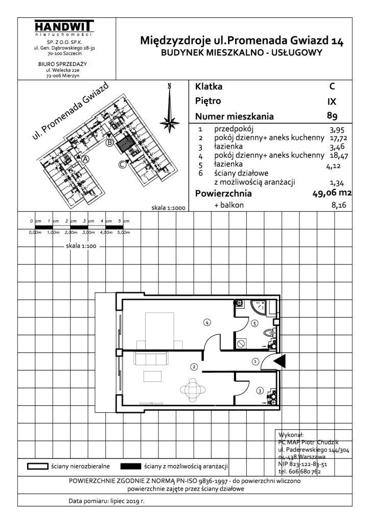 Apartament na sprzedaż przy Promenadzie