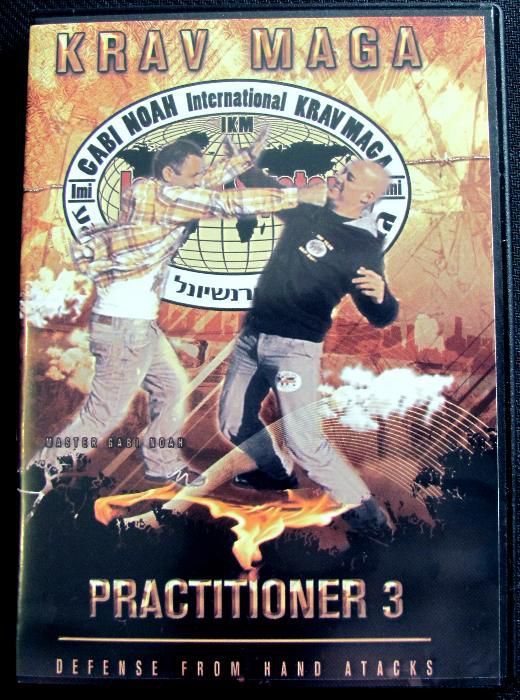 DVD de Krav Maga P3 (método de defesa pessoal israelita) - Gabi Noah