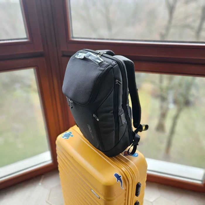 BANGE Plecak Na Laptopa Biznesowy Do Samolotu Turystyczny USB Prezent