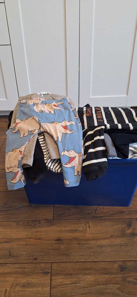 Ubranka 50 szt chlopiec 62-80 w idealnym stanie Zara NEXT KAPPAHL