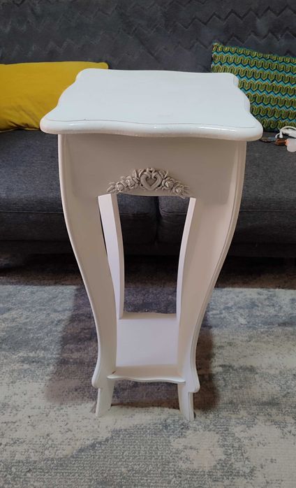 Mesa Suporte Provençal Branca
