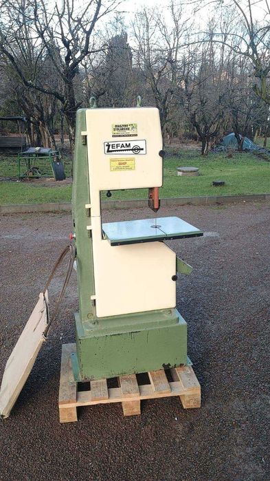 Piła taśmowa Żefam 35 Oryginał, żeliwna, piła pionowa, banzega 230V