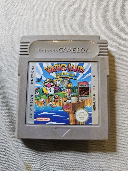 Super Mario Land 3 Wario Land Game Boy