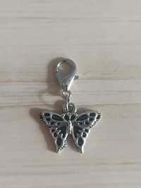 Zawieszka charms breloczek brelok motyl motylek