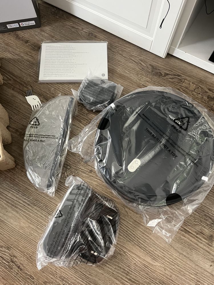Robot sprzątający XIAOMI Vacuum E5 EU Czarny