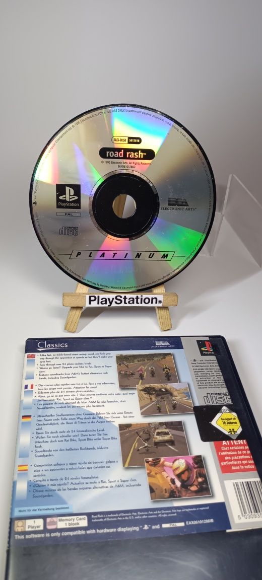 Road Rash Ps1 Psx PsOne PlayStation 1