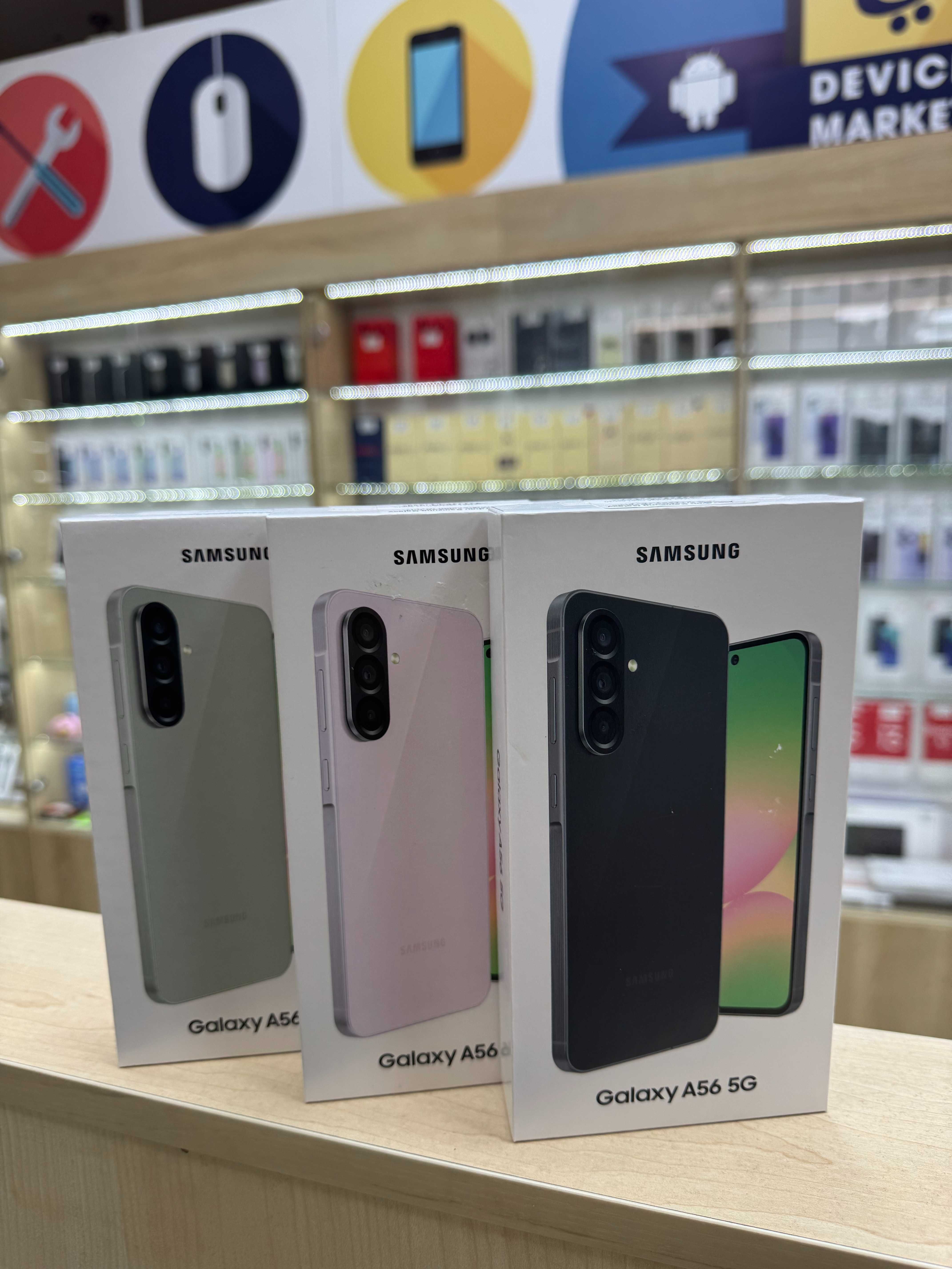 Смартфон Samsung Galaxy A56 128/256GB|Graphite,Silver,Pink,Olive EU+UA