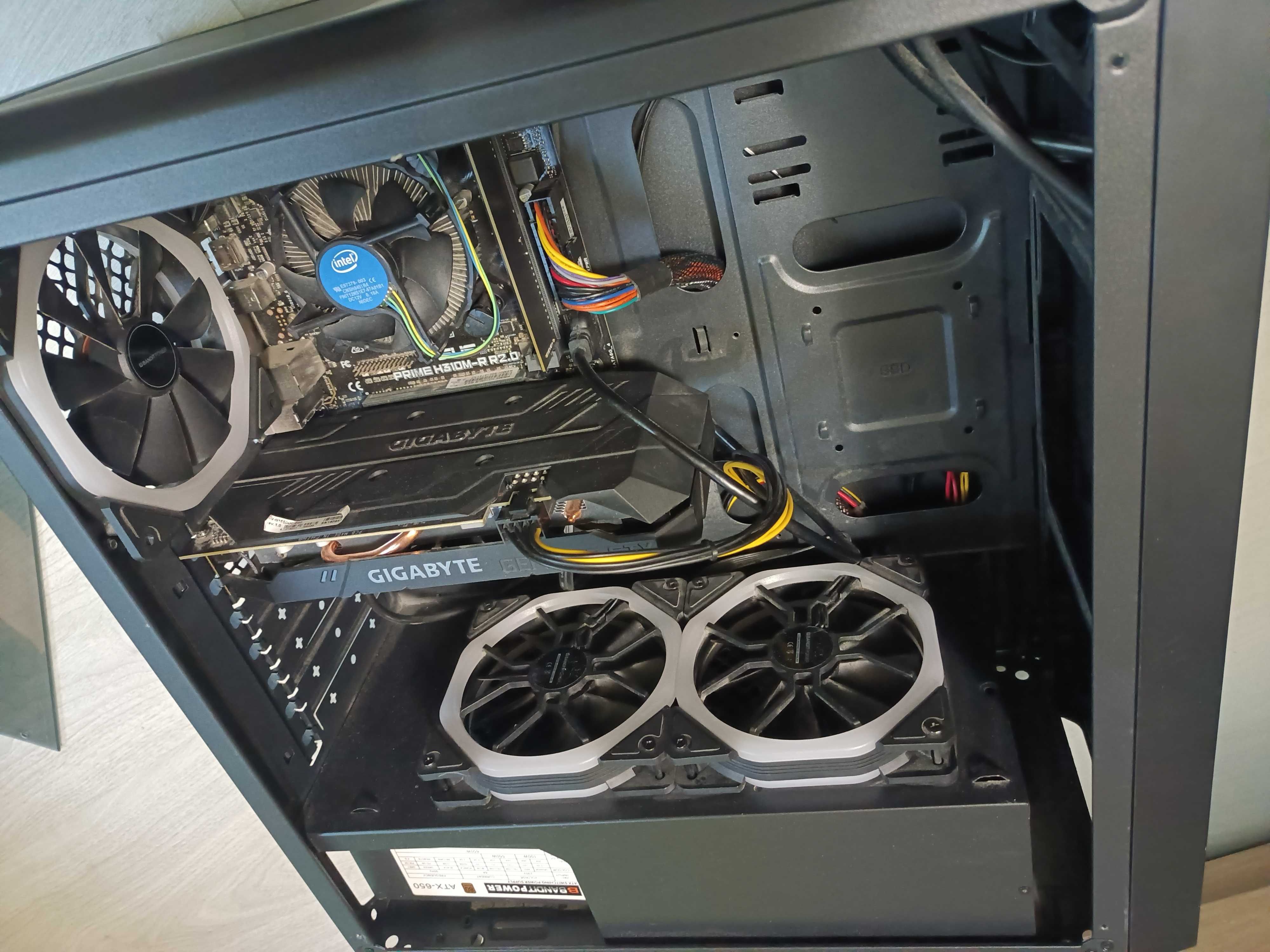 Używany komputer stacjonarny  i5-9400F DDR4-8GB SSD480 GTX1660 6GB