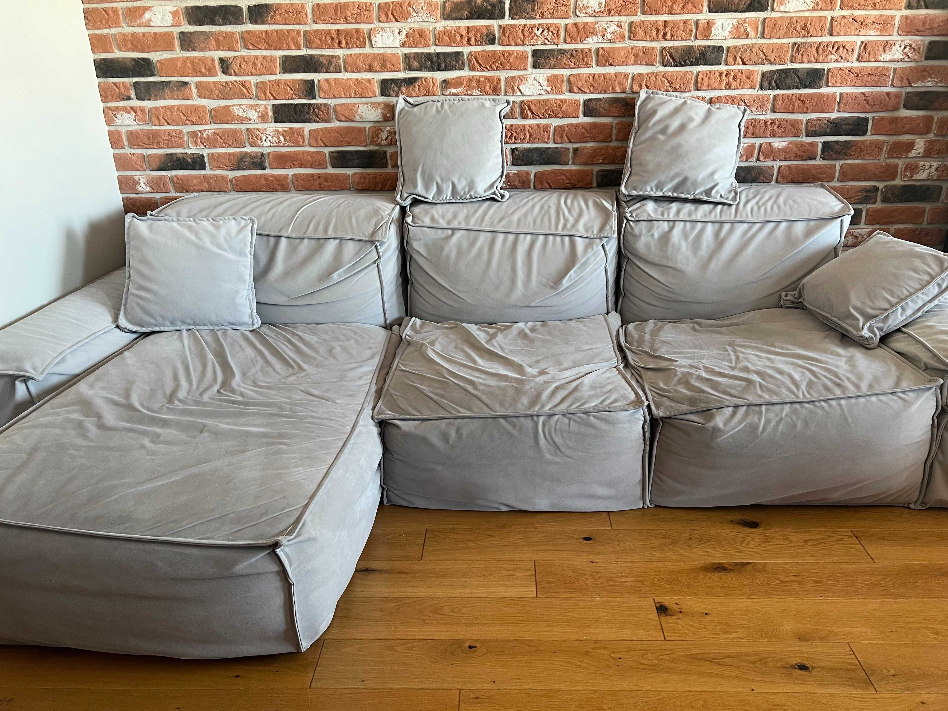 Naroznik Cushions (nierozkladany) marki Rosanero + 4 poduszki