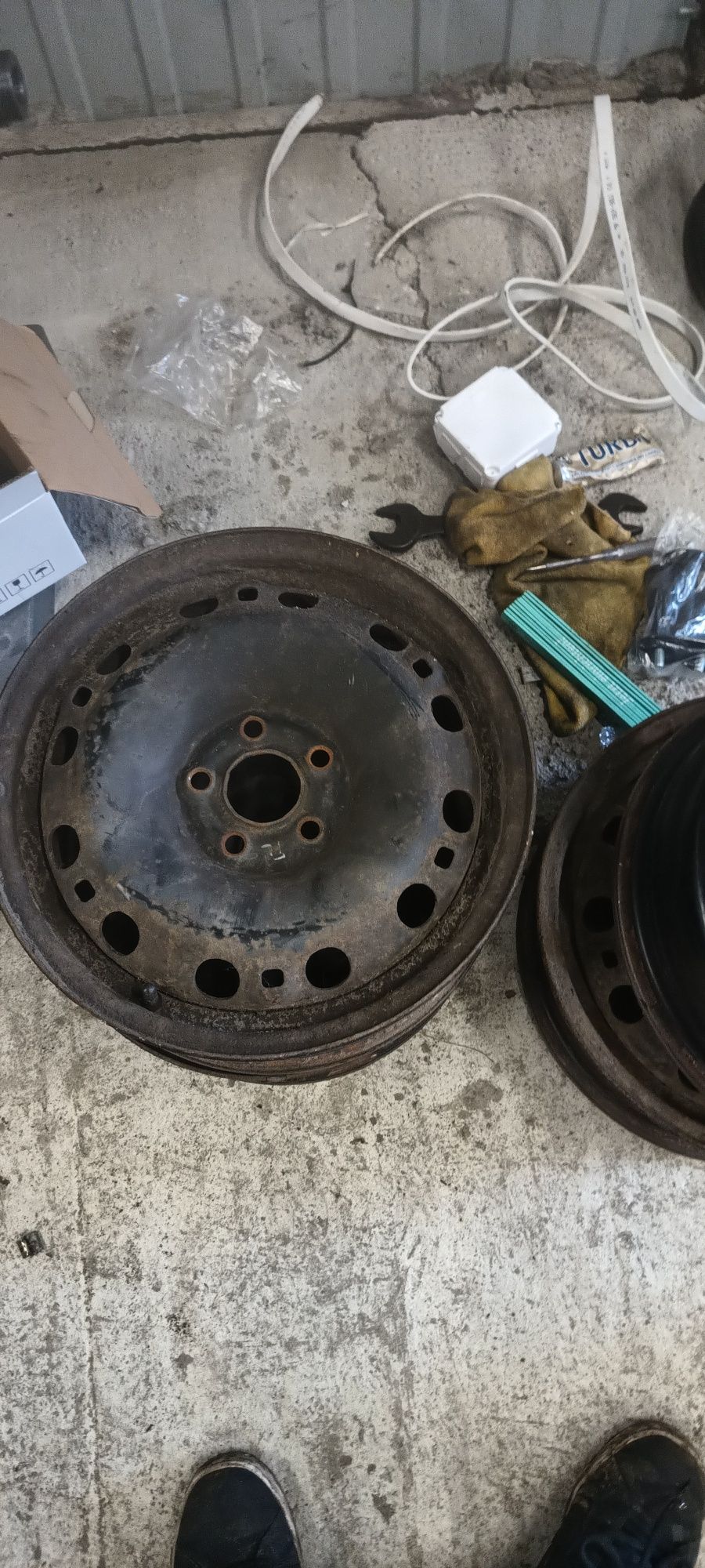 Felgi stalowe 15 cali 5*100 VW skoda seat audi