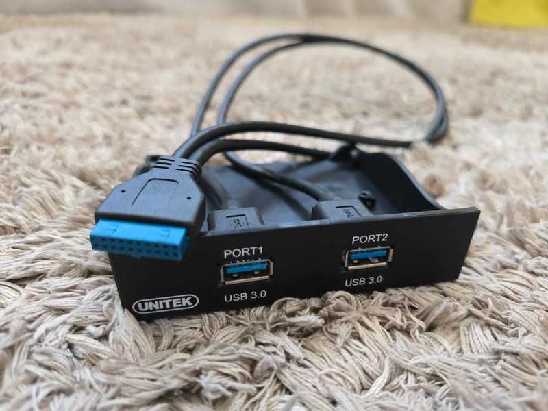 Panel przedni Unitek z portami USB 3.0