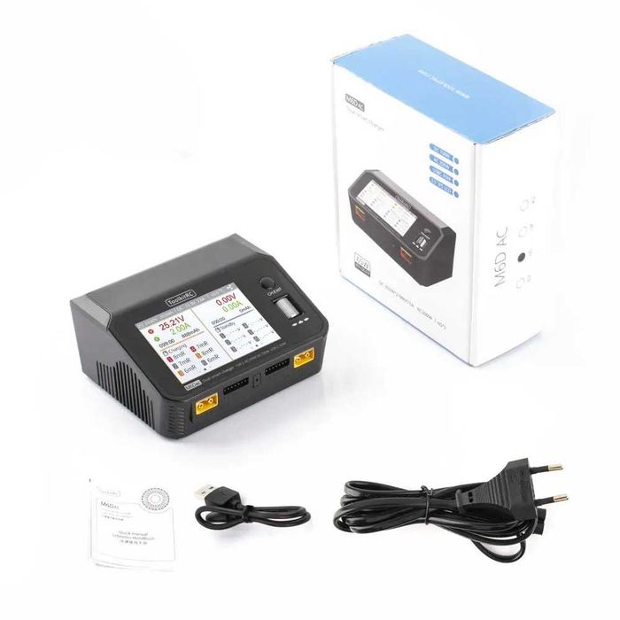 Зарядное устройство ToolkitRC M6DAC Dual 350W 15A 1-6S