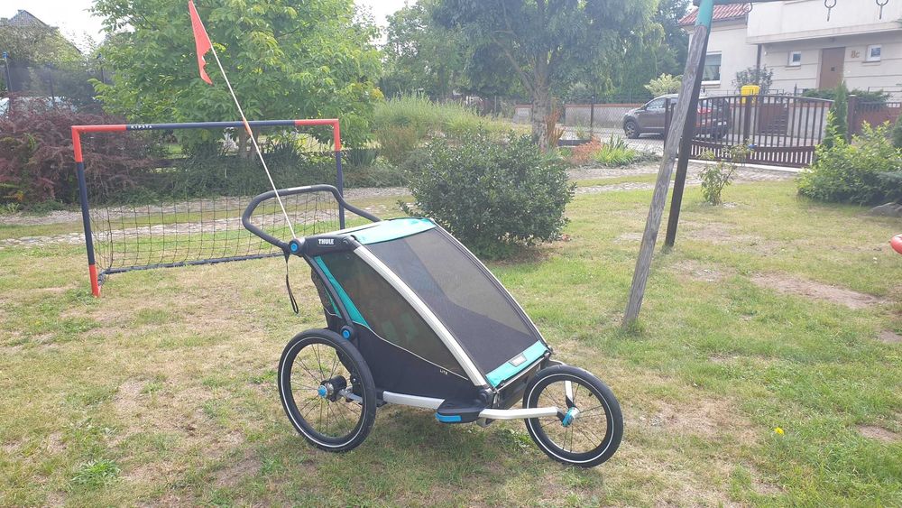 Przyczepka rowerowa Thule lite 2 z kołem do joggingu