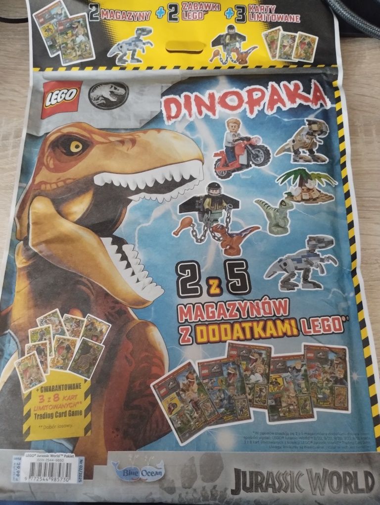 2xMagazyn Lego Jurassic World