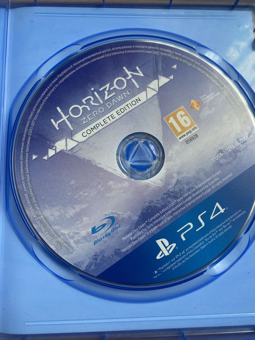 Диск Sony Playstation 4 гра Horizon Zero Dawn для консолі PS4