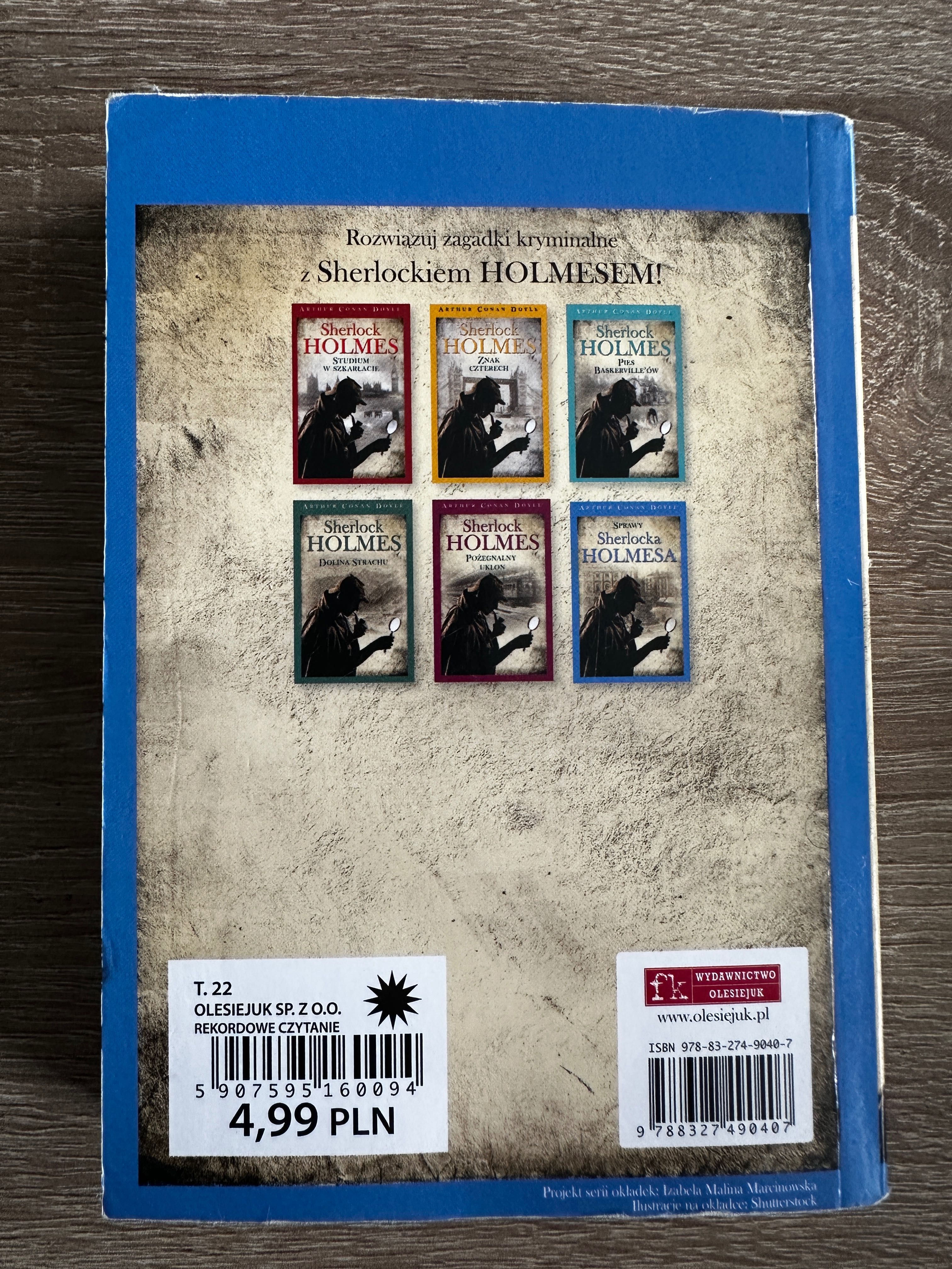 Sherlock Holmes - Sprawy Sherlocka Holmesa - Arthuer Conan Doyle