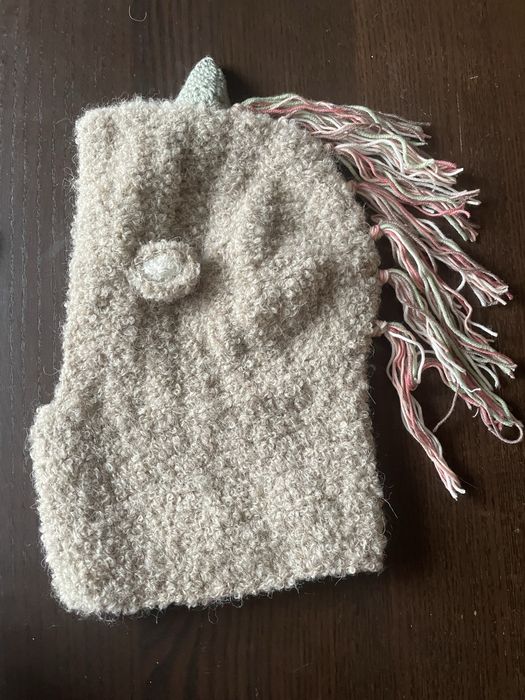 Kominiarka jednorozec welna alpaki