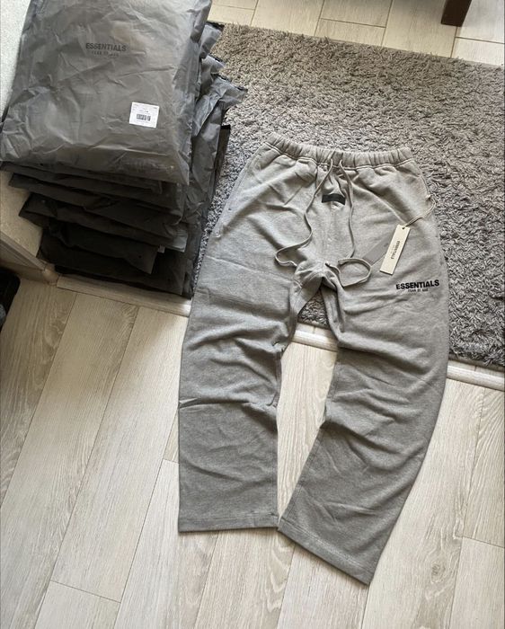 Спортивні штани Essentials есеншлс сірі чорні S M L