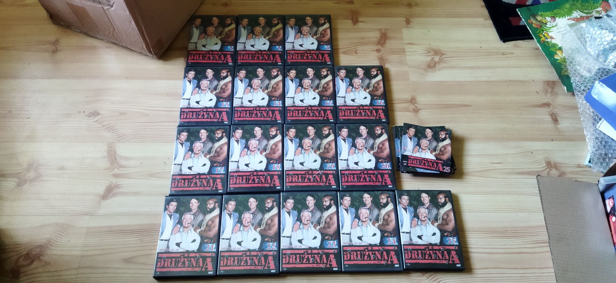 Drużyna A kolekcja serial