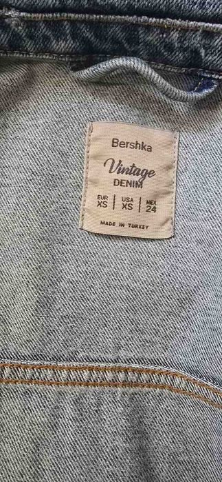 Джинсова куртка подовженого крою