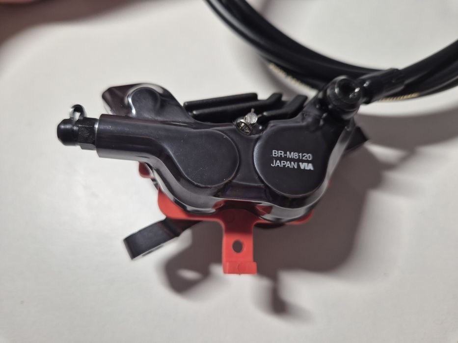 Hamulec tył Shimano Deore XT BL-M8000/BR-M8120 prawy 170cm