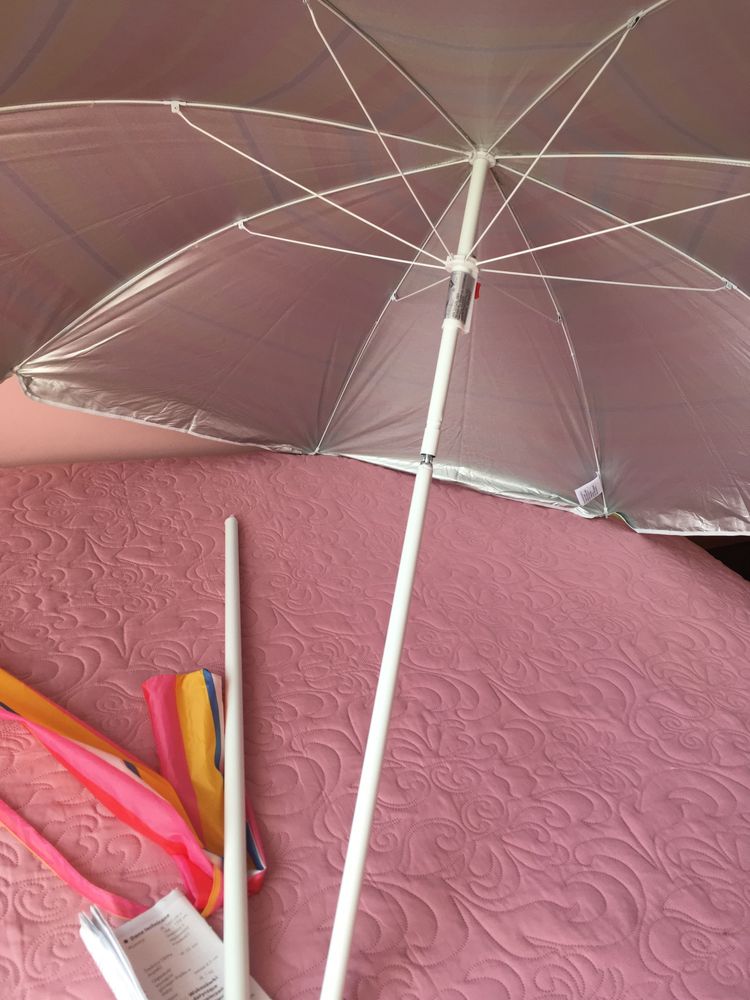 Parasol przeciwsłoneczny  nowy Crivit plażowy ogrodowy