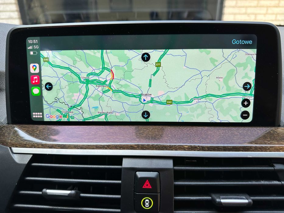 Aktywacja Carplay BMW G11 G30 G01 Mapa Europy EVO Konwersja USA/EUROPA