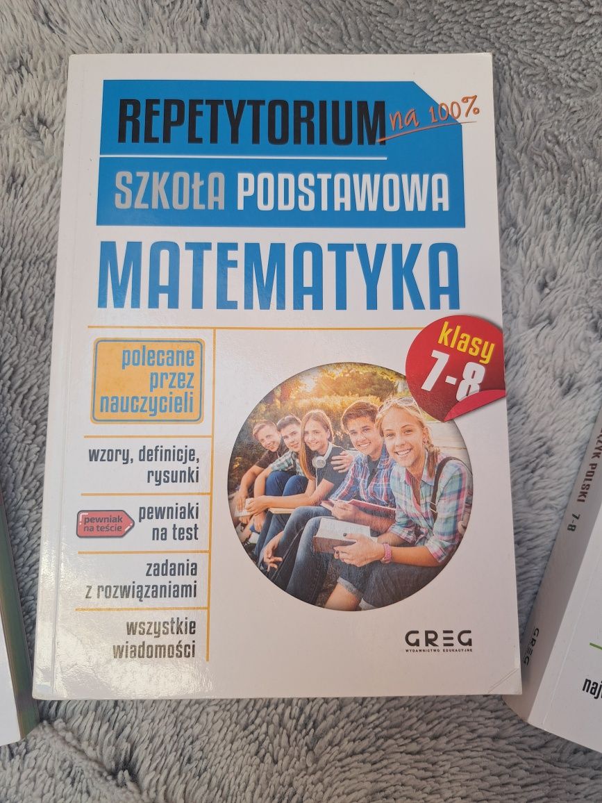 Repetytoria.   Matematyka,Polski,Angielski