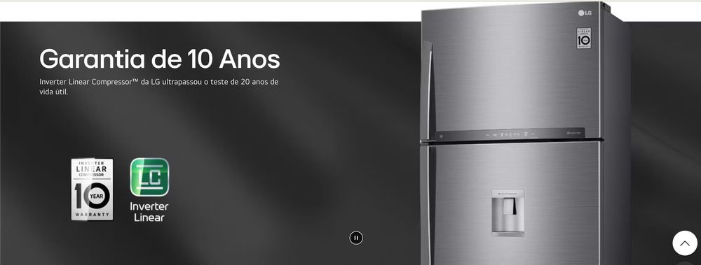 Frigorifico LG Smart Think /TOTAL NO FROST Inverter Linear GTF925P2P2Z