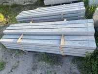 Słupek betonowy 230cm do siatki leśnej,do malin,do sadów