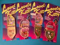 Conjuntos Lovely Kitty estilo Polly Pocket Anos 80 / 90