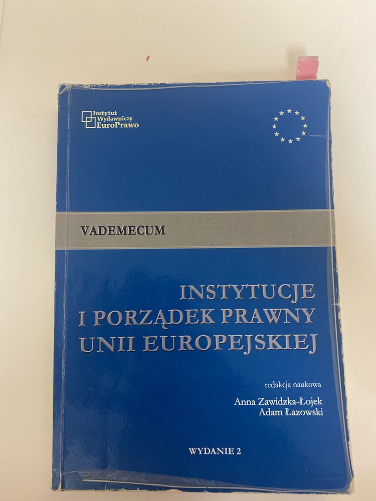 Instytucje i porządek prawny Unii Europejskiej