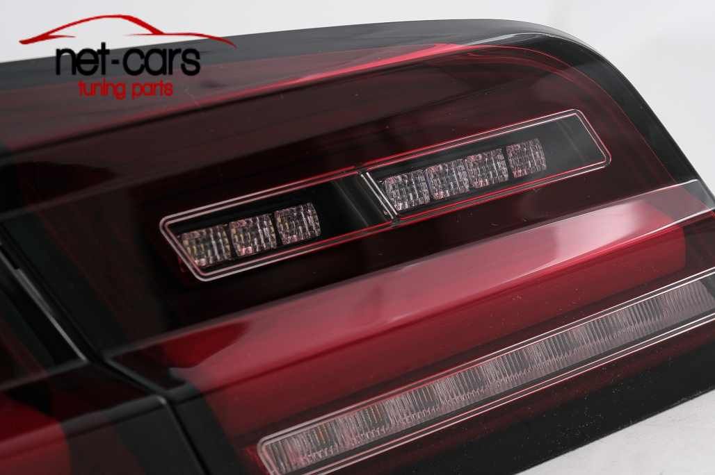 Lampy tylne BMW 5 F10 M5 -17 Neon LED wzór G30 Red