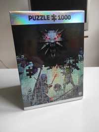 Wiedźmin - puzzle 1000 - nieużywane