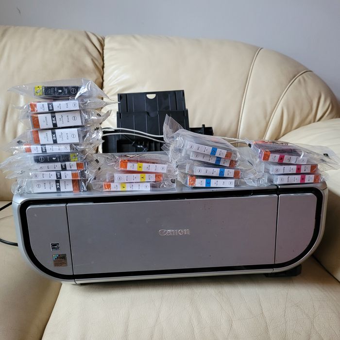 Drukarka skaner canon mp520 w cenie tuszy