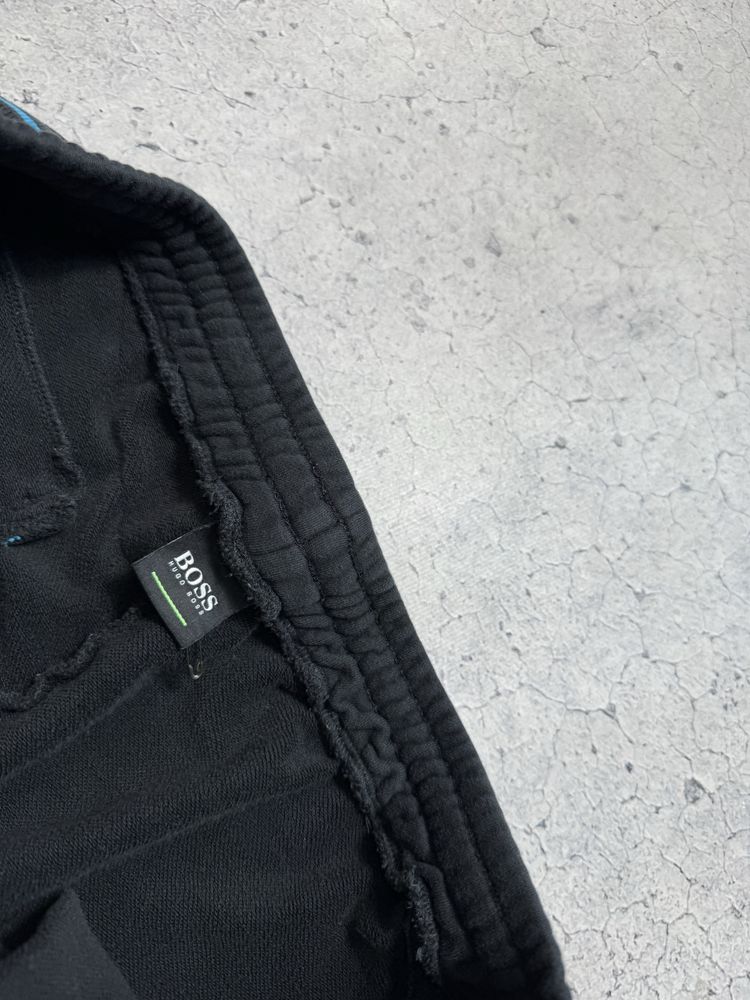 Мужские Черные Шорты Hugo Boss Оригинал Идеал XL-XXL