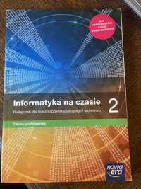 Informatyka na czasie 2 zakres podstawowy Nowa Era