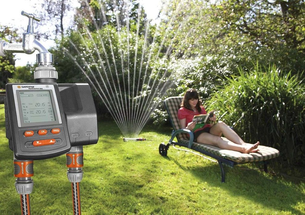 таймер поливу Gardena Іригаційний комп'ютер Multicontrol Duo