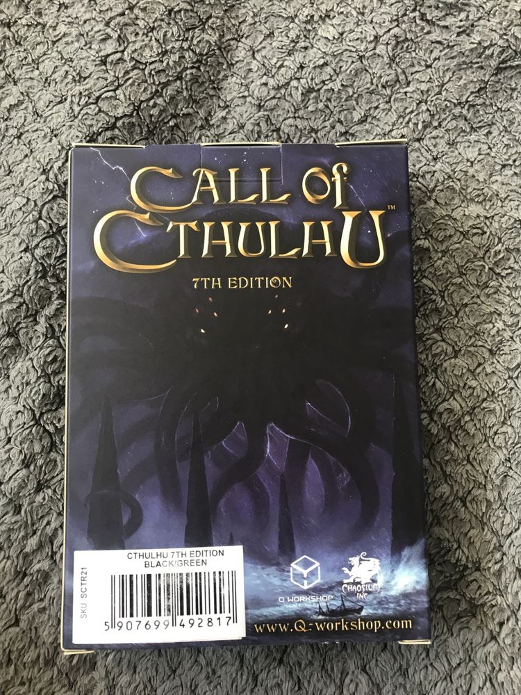 Kości do gry Call of Cthulhu 7th Edition